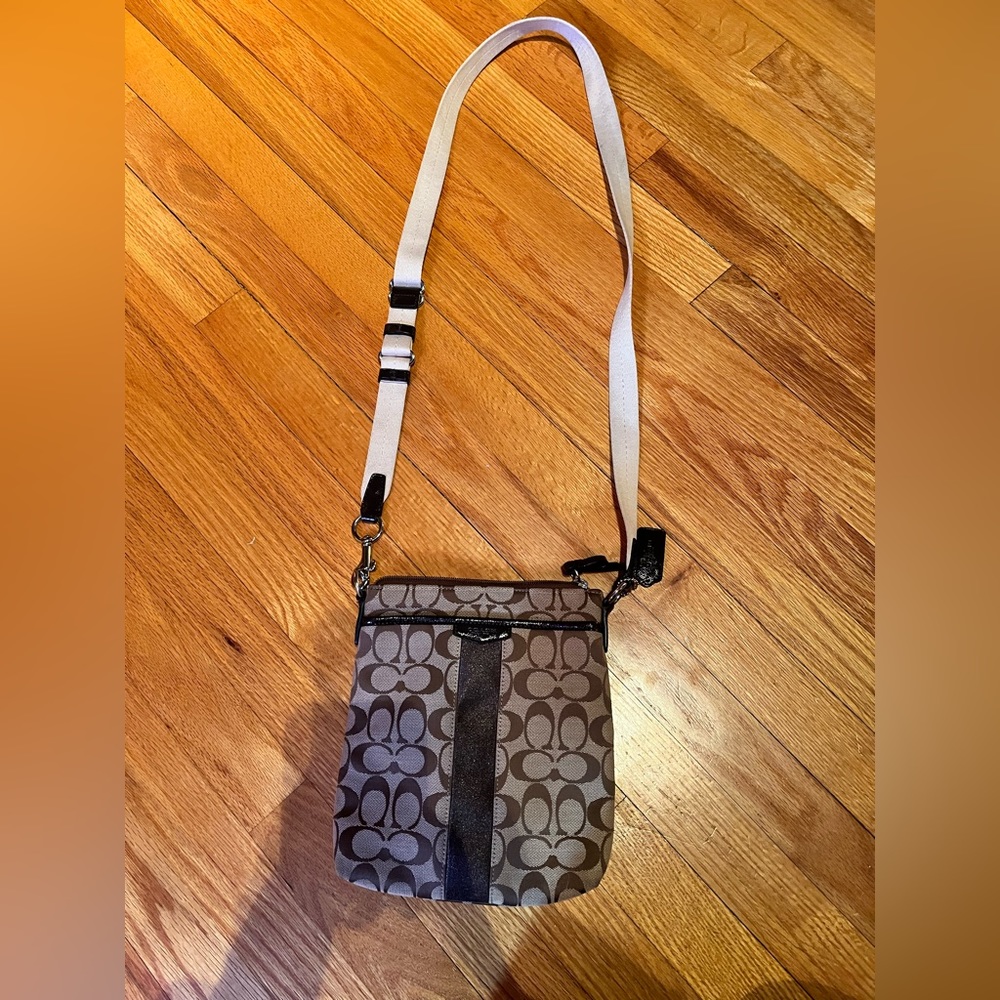 Coach cross body purse